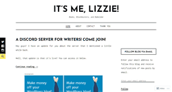 Desktop Screenshot of lizzierobinson.com
